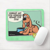Ehemann und Hund Mousepad (Mit Mouse)