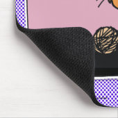 Ehemann und Katze Mousepad (Ecke)