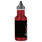 Ehemann Vater DJ Legende Edelstahlflasche (Links)