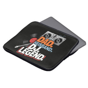 Ehemann Vater DJ Legende Laptopschutzhülle