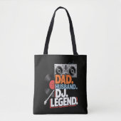 Ehemann Vater DJ Legende Tasche (Vorderseite)