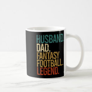 Ehemann Vater Fantasy Football Legende Lustig Männ Kaffeetasse