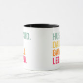 Ehemann Vater Gamer Legende Tasse (Zentrum)