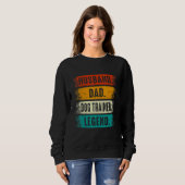 Ehemann Vater Hundetrainer Legende Hundetraining Sweatshirt (Vorne ganz)