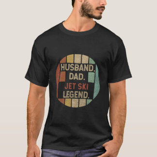 Ehemann Vater Jet Ski Legende Vatertag T-Shirt