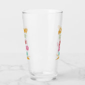 Ehemann, Vater, König, gesegneter Mann | Vatertag Glas (Links)