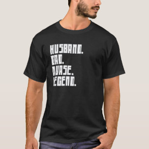 Ehemann Vater Krankenpfleger Legende Vatertag T-Shirt