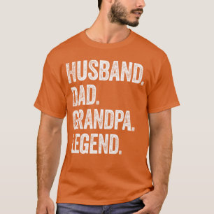 Ehemann Vater Opa Legende Vintage abgenutzt frie T-Shirt