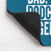 Ehemann Vater Podcaster Legende für Grafikdesign Mousepad (Ecke)