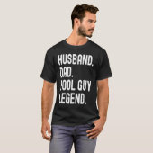 Ehemann Vater Pool-Typ Legende T-Shirt (Vorne ganz)