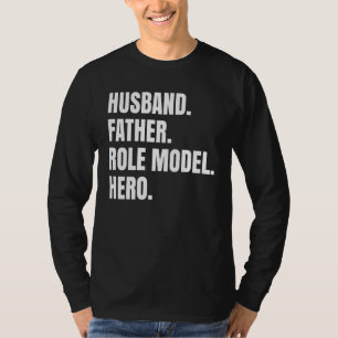 Ehemann Vater Rolle Vorbild für Vater Väter D T-Shirt