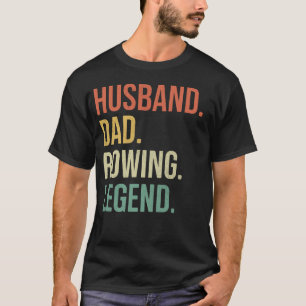   Ehemann Vater Rudder-Legende für Rudern-Liebhabe T-Shirt