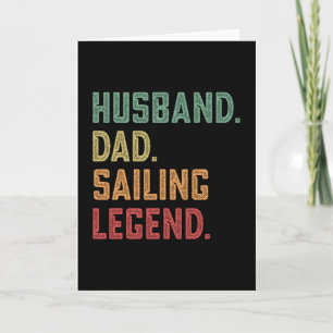 Ehemann Vater Segellegende Segeln Karte