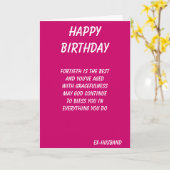 Ehemann vierzig Geburtstagskarten Karte (Gelbe Blume)