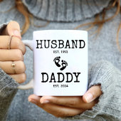 Ehemann von Daddy Pregnancy Reveal Trendy Coffee Tasse