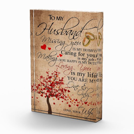 Ehemann von meinem Ehemann Vermisst Fotoblock (Rechts)