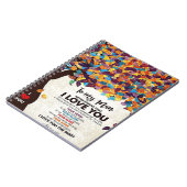 Ehemann zu meinem Mann I Liebe Ehemann Notizblock (Linke Seite)