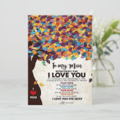 Ehemann zu meinem Mann I Liebe Ehemann Save The Date (Stehend Vorderseite)