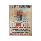 Ehemann zu meinem Mann vergisst nie, Notizblock (Rotiert)