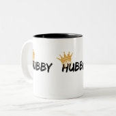 Ehemann zweifarbige tasse (Vorderseite Links)