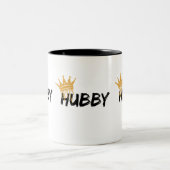 Ehemann zweifarbige tasse (Mittel)