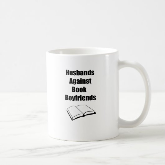 Ehemänner gegen Buch-Freunde Kaffeetasse (Rechts)