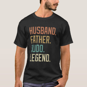 Ehemänner Vater Judo Legend Vatertag Geburtstag T-Shirt
