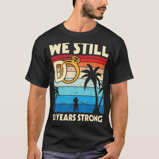 Ehemännische Ehefrau Hochzeit wir tun noch 23 Jahr T-Shirt