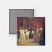 Ehen der Königin Isabella II Magnet (Vorderseite/Rückseite)