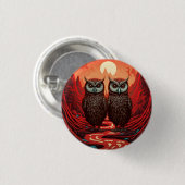 Ehepaar auf den Bergen Button (Vorne & Hinten)