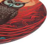 Ehepaar auf den Bergen Schneidebrett (Ecke)