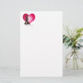Ehepaar Briefpapier (Stehend Vorderseite)