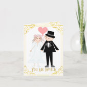 Ehepaar Einladung (Vorderseite)