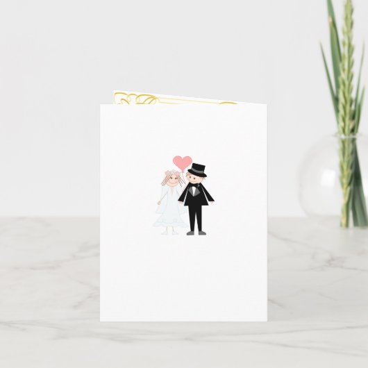 Ehepaar Einladung (Rückseite)