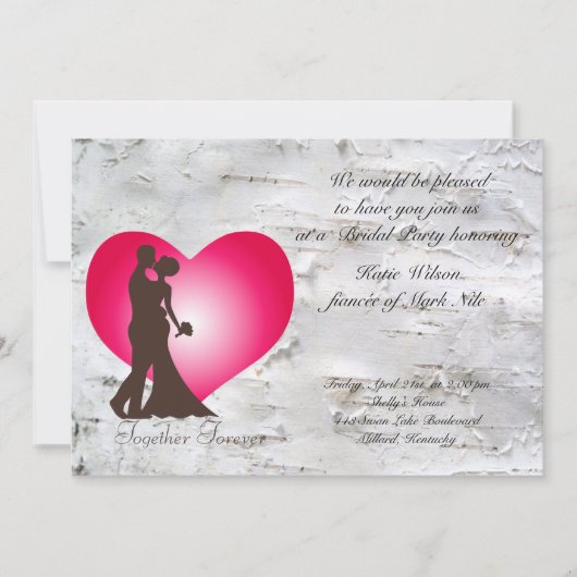 Ehepaar Einladung (Vorderseite)