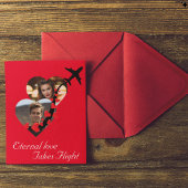 Ehepaar Ewige Liebe, Foto, Romantik, Hochzeit Einladung