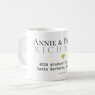 Ehepaar Familie seinen Namen Whitemug Kaffeetasse