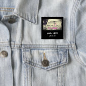 Ehepaar in Retro-Stil 50 Diner Button (Beispiel)