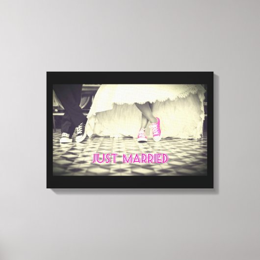 Ehepaar in Retro-Stil 50 Diner Leinwanddruck (Vorderseite)