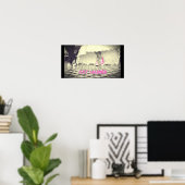 Ehepaar in Retro-Stil 50 Diner Poster (Heimbüro)