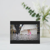 Ehepaar in Retro-Stil 50 Diner Postkarte (Stehend Vorderseite)