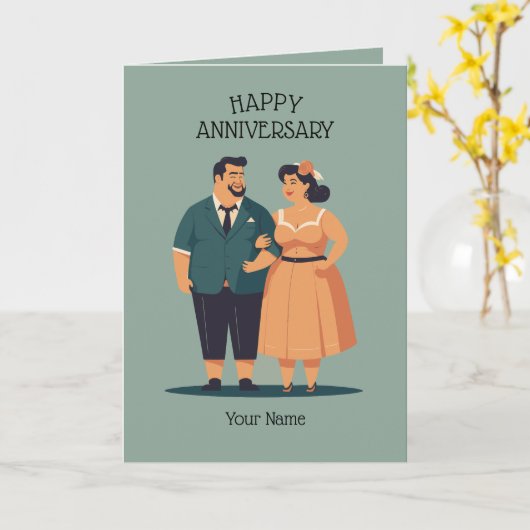 Ehepaar Karte (Gelbe Blume)