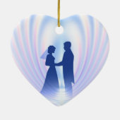 Ehepaar Keramik Ornament (Hinten)