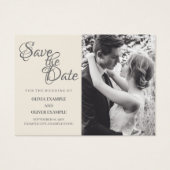 Ehepaar küssen in Monochrome (Vorderseite)