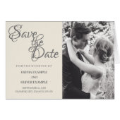 Ehepaar küssen in Monochrome (Vorderseite (Horizontal))