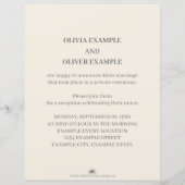 Ehepaar küssen in Monochrome (Rückseite)