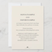 Ehepaar küssen in Monochrome (Rückseite)