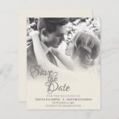 Ehepaar küssen in Monochrome (Vorne/Hinten)