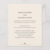 Ehepaar küssen in Monochrome (Rückseite)