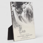 Ehepaar küssen in Monochrome Fotoplatte (Seite)